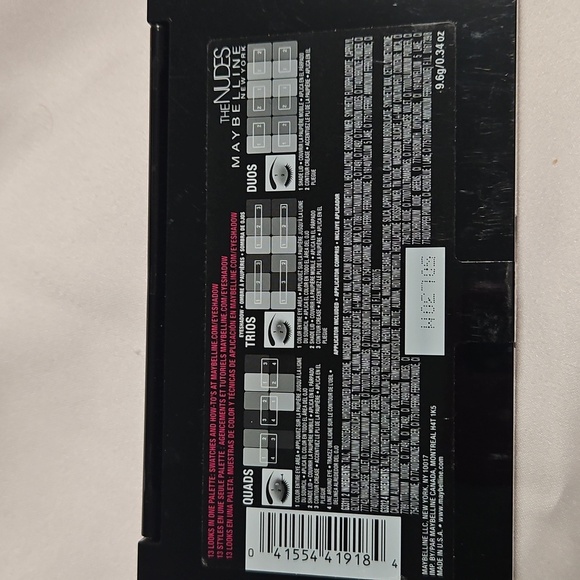 MAYBELLINE THE NUDES EYESHADOW PALETTE-BROWNS - Picture 2 of 8